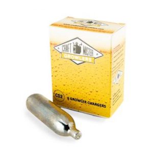 6 pack of 16 gram food grade co2 cartridges