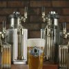 all 4 sizes of our pressurized growler with a beer