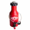 64 oz Growlveller red pressurized growler with picnic tap