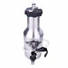 64 ounce growlveller pressurized growler with picnic tap in stainless