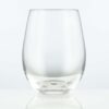 18oz stemless wine glass on translucent background.
