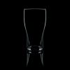 halo shot of tulip style british 20oz pub glass