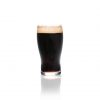 tulup pub glass 20oz with dark beer in it