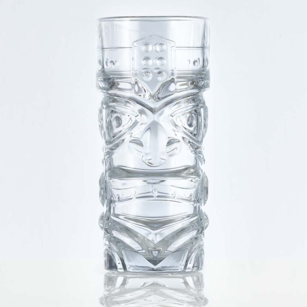 Heavy 14 oz Tiki Glass Craft Master Growlers