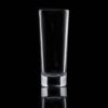 4oz brilliant shooter shot glass on a black background.