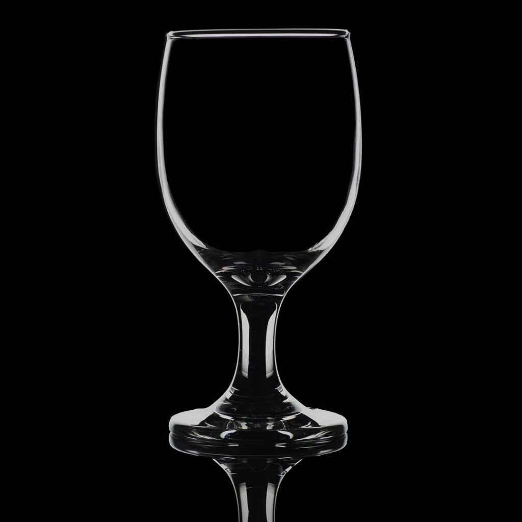 Stemmed Wine Glass for Everyday Use 10.5 oz