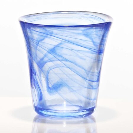 handblown 10 oz modern Euro table glass, perfect for juice, water, milk and more.