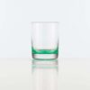 green 11.75 oz glass on a white background.