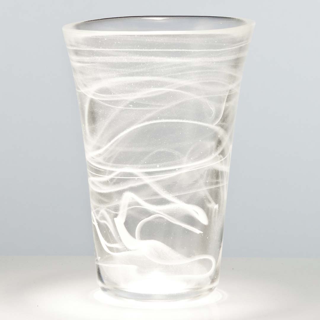 Classy Girl Frosted Glass Cup
