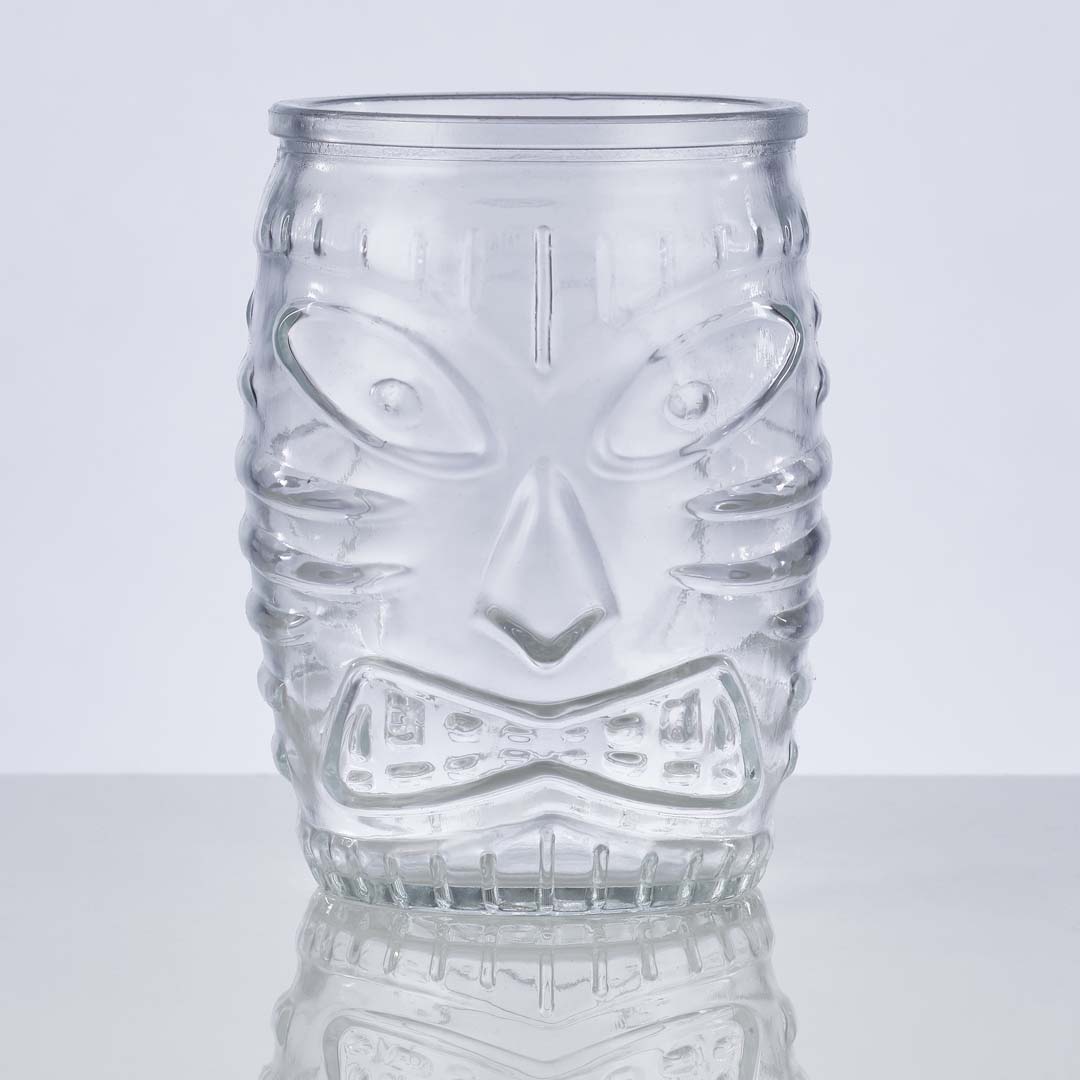 Barrel Tiki Glass  16 oz Barrel Style